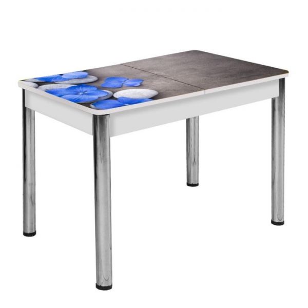 Стол раздвижной «Триумф», 870(1170) ? 600 ? 750 мм, опоры хром, цвет венге / 236743954