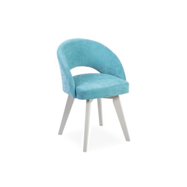 Стул Мирелла Инфинити 08 Бирюзовый/ Стандарт массив Серое дерево