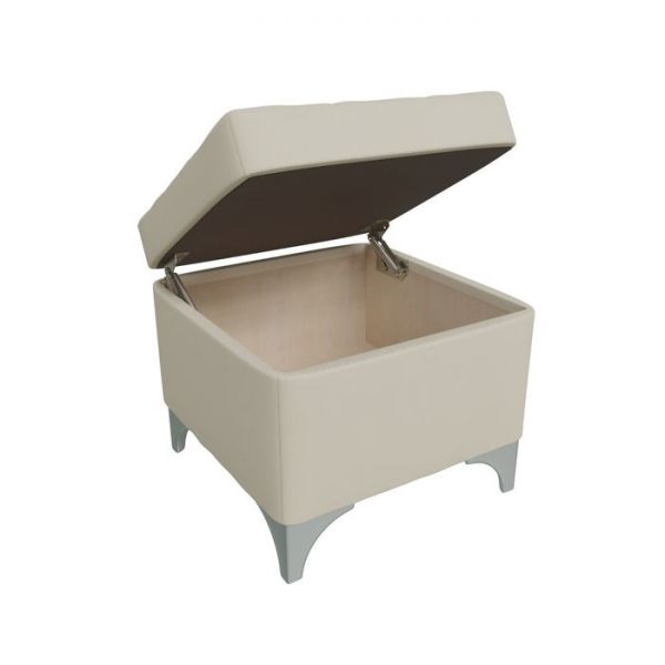 Банкетка ЖОЗЕФИНА 460*460*450 Кож.зам бежевый