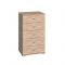 Комод Sherlock 6, 602 ? 445 ? 1042 мм, цвет дуб сонома