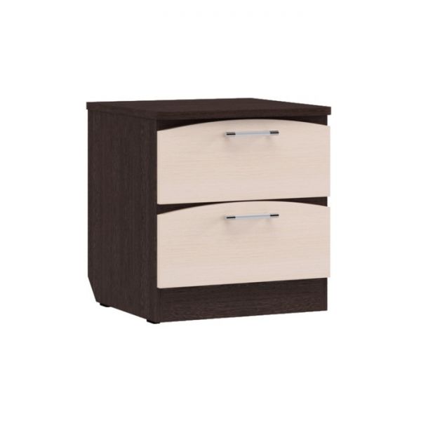 Тумба прикроватная ТП-2 440х410х410 Дуб молочный/Венге