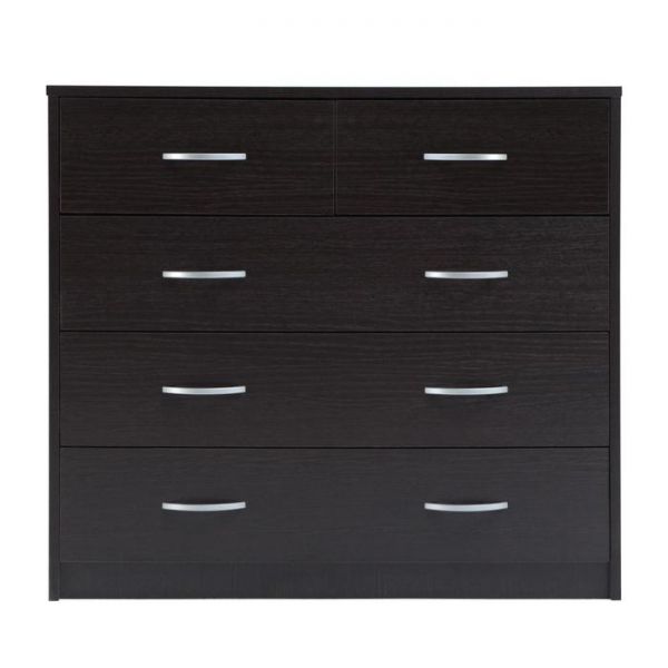 Комод 5 ящиков  900х480х800 Венге темный