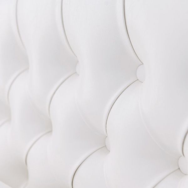 Кровать «Пальмира» с ПМ, 1400 ? 2000, ортопедическое основание, экокожа, взбитые сливки