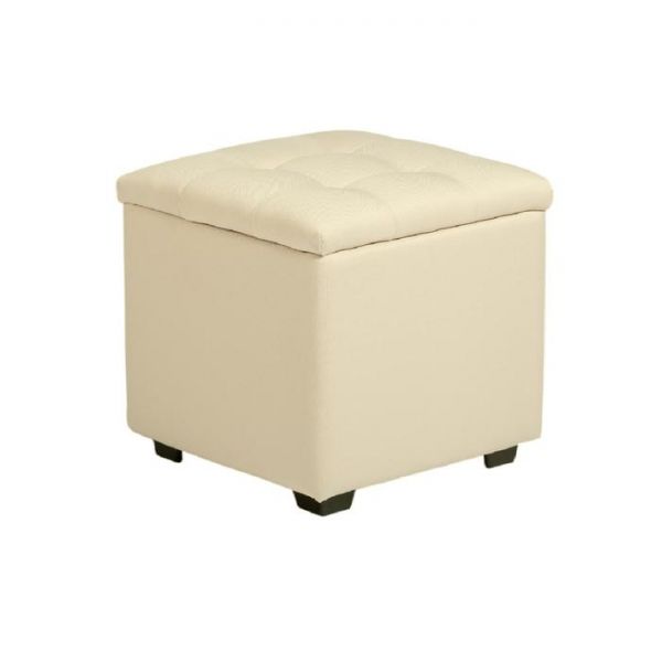 Пуф Бриг 400х400х430 Рогожка CREAM