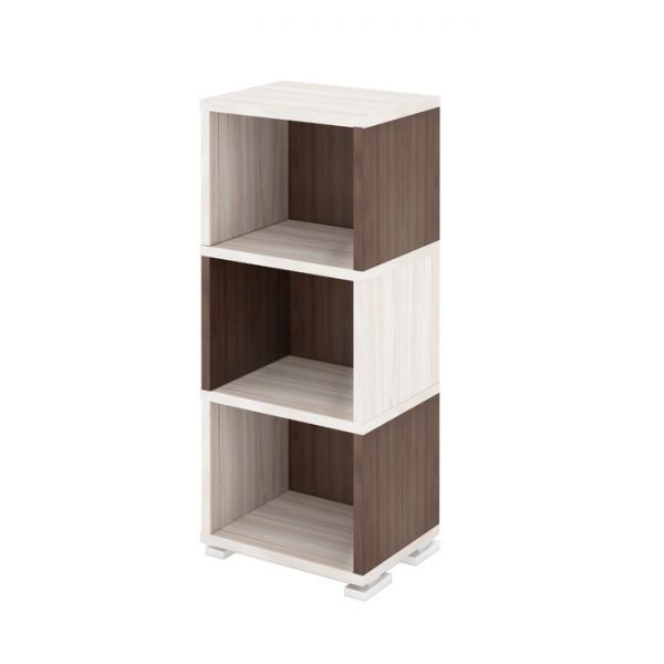 Стеллаж, 450 ? 300 ? 1100 мм, цвет карамель/шамони