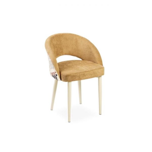 Стул Мирелла Шарли 04 карамель/ Стандарт металл  Бежевый