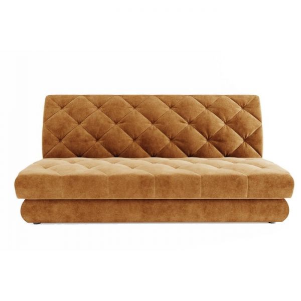 Прямой диван «Бруно», механизм книжка, велюр, цвет селфи01