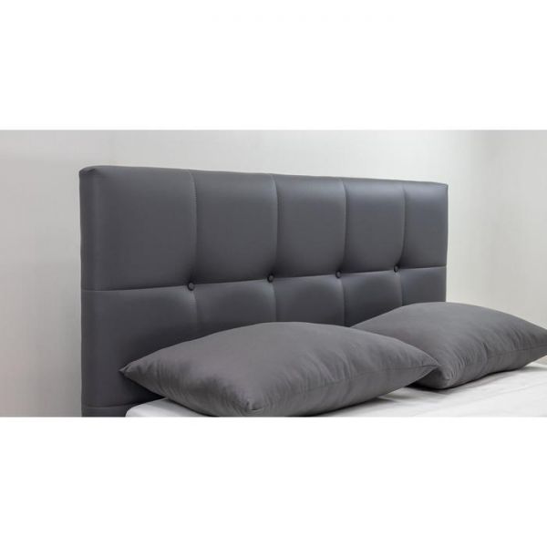 Кровать Хлоя 1600*2000, ортопедическое осн+ПМ, Серый