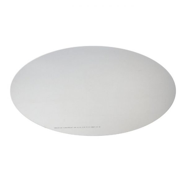 Коврик защитный для напольных покрытий BRABIX, поликарбонат, диаметр 100 см, глянец, 1 мм