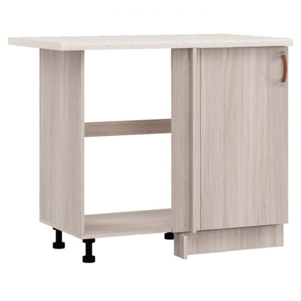 Тумба 1000х600х850 МС Легенда 10  под мойку Ясень Шимо Светлый