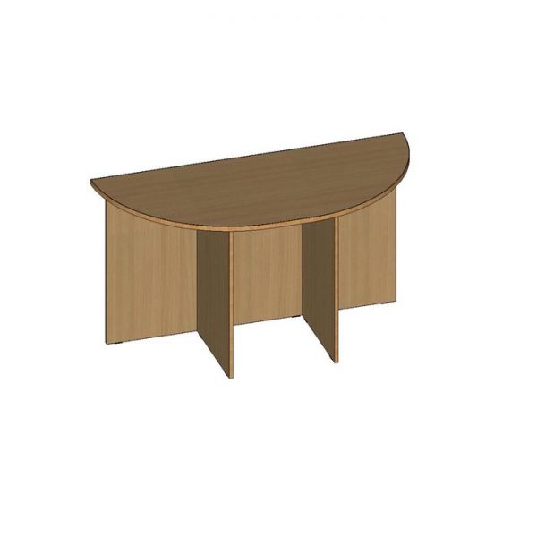 Стол брифинг П9.7, 1360 ? 600 ? 750 мм, бук светлый