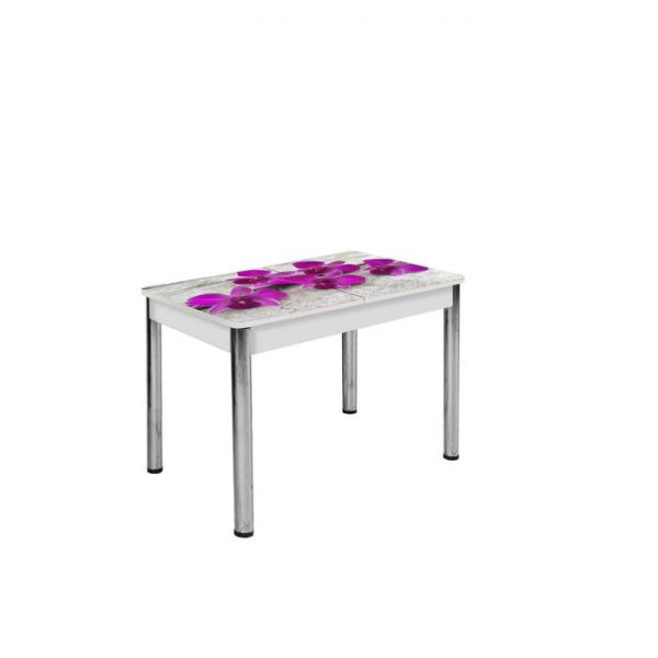 Стол раздвижной «Триумф», 1000(1350) ? 700 ? 750 мм, опоры хром, цвет венге / 400321657