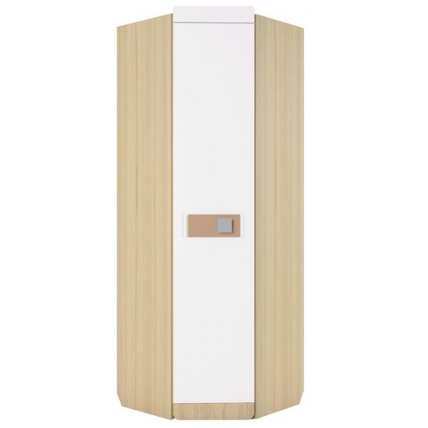 Шкаф угловой «Стиль 3», 700 ? 700 ? 2040 мм, цвет туя светлая / лайм