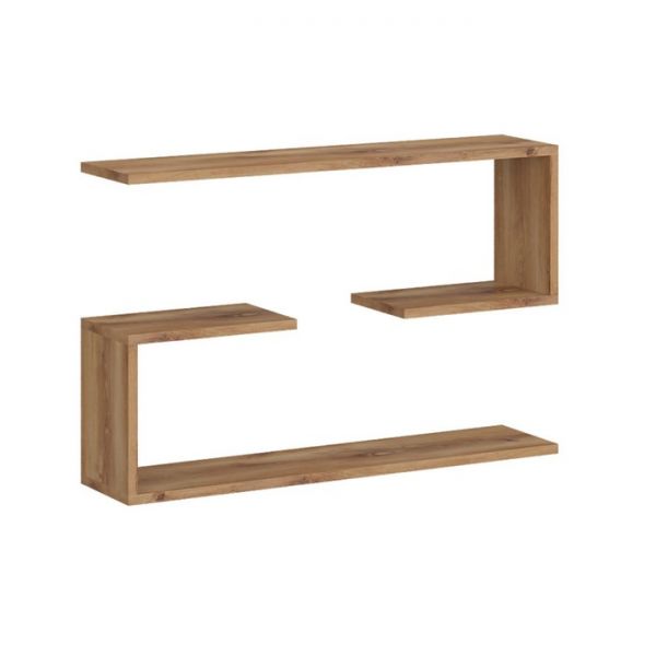 Полка навесная «Сеул 7», 800 ? 182 ? 456 мм, цвет дуб кельтик