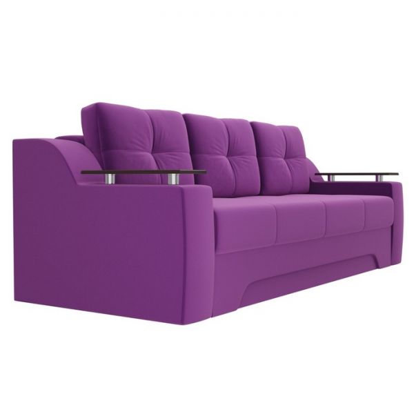 Диван прямой «Сенатор», механизм еврокнижка, экокожа, цвет бежевый