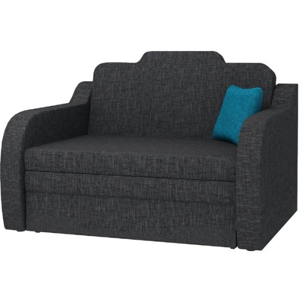 Диван "Джонни-2" детский №18 джой графит / нео азур