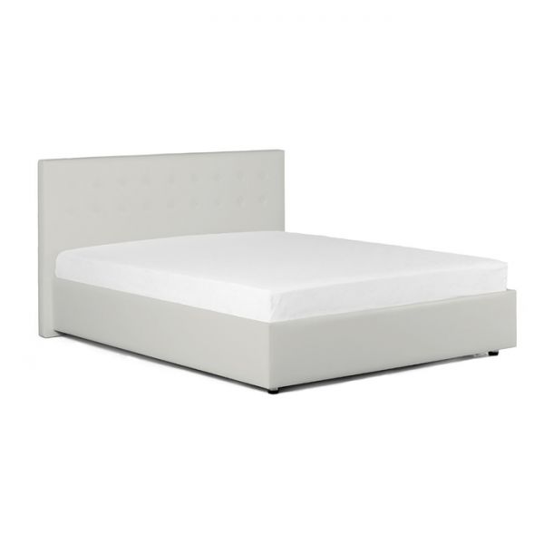 Кровать «Космопорт» с ПМ, 140 ? 200 см, ортопедическое основание, цвет взбитые сливки