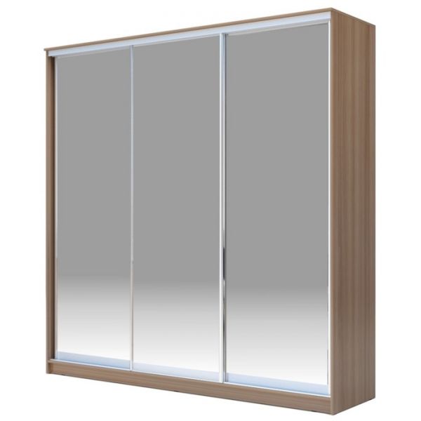 Шкаф-купе Хит-22-20-888, 2000x620x2200, Ясень шимо тёмный