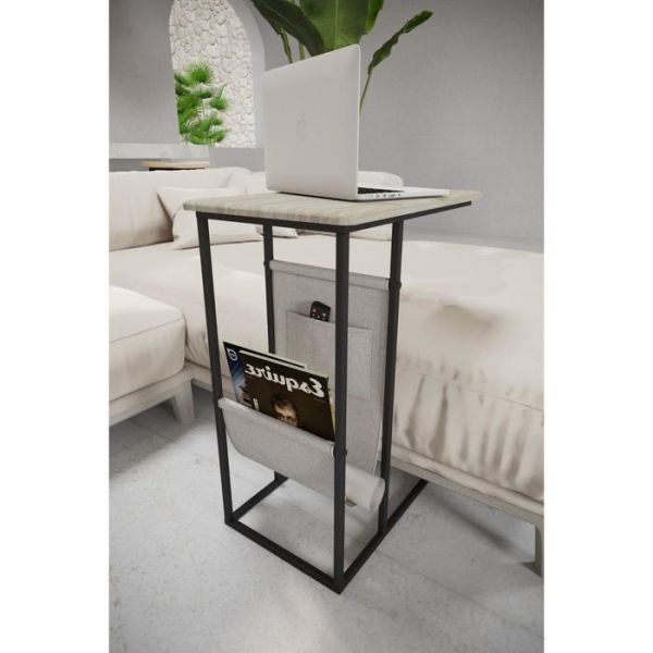 Стол приставной «Бали», 540 ? 350? 700 мм, металл, МДФ, цвет белый