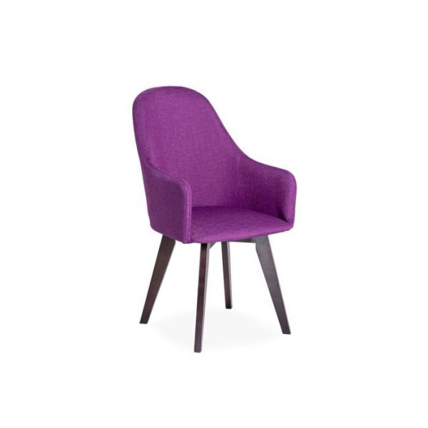 Стул Дэгни Мидеа 21 фиолетовый/ Стандарт массив Венге