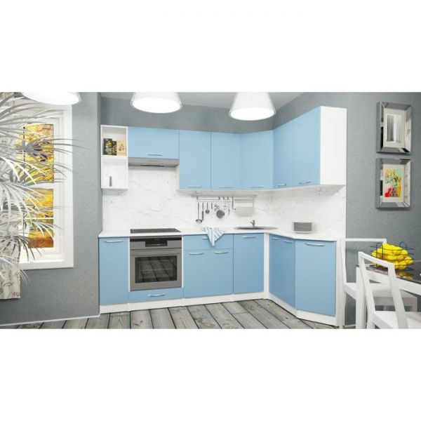 Кухонный гарнитур Евгения прайм 5 2300*1500 мм