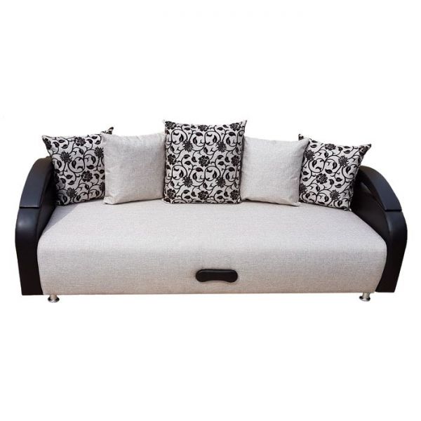 Диван прямой «Юпитер», «аслан серый»