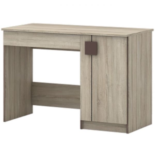 Стол письменный «Диско», 1104 ? 516 ? 750 мм, цвет дуб сонома / шоколад