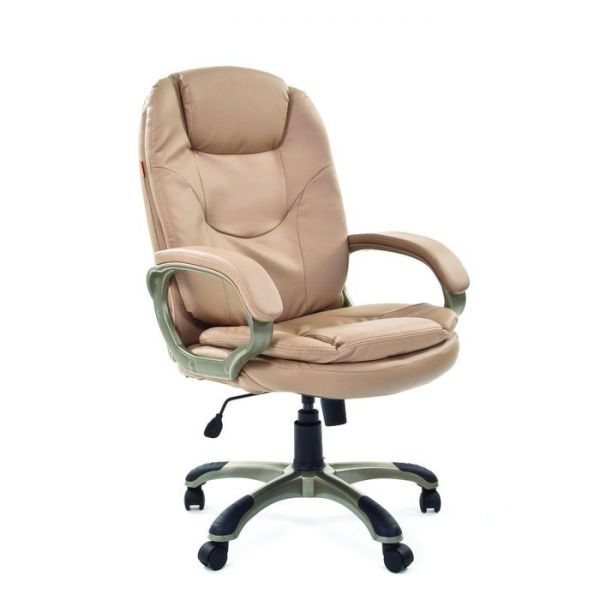 Кресло руководителя Chairman 668 экопремиум бежевый (новый)