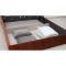 Кровать Милана, 1600х2000, ортопедическое осн+ПМ, Кирпичный/Терра