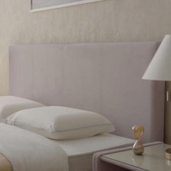 Кровать «Атриум» с ПМ, 1400 ? 2000 мм, 1 ящик, велюр, цвет velutto 10