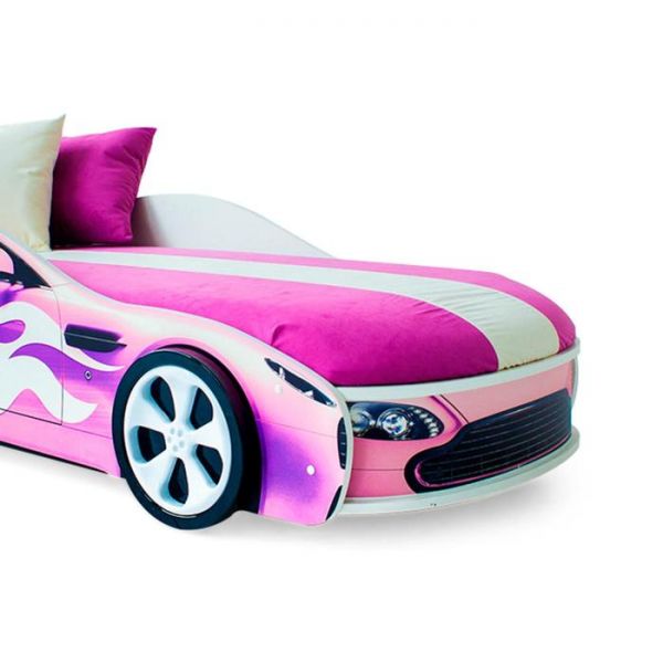 Цветной чехол Бельмарко для матраса Бондмобиль розовый