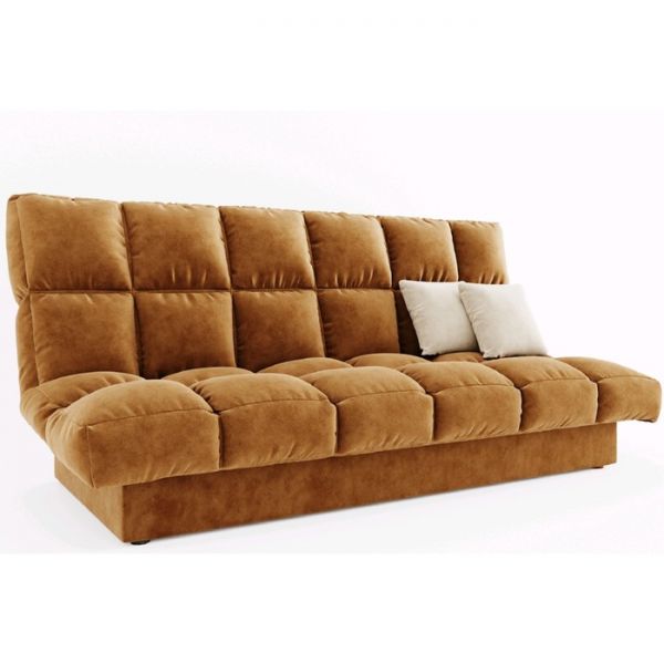 Диван прямой «Финка», механизм книжка, цвет селфи 01 / подушки селфи 10