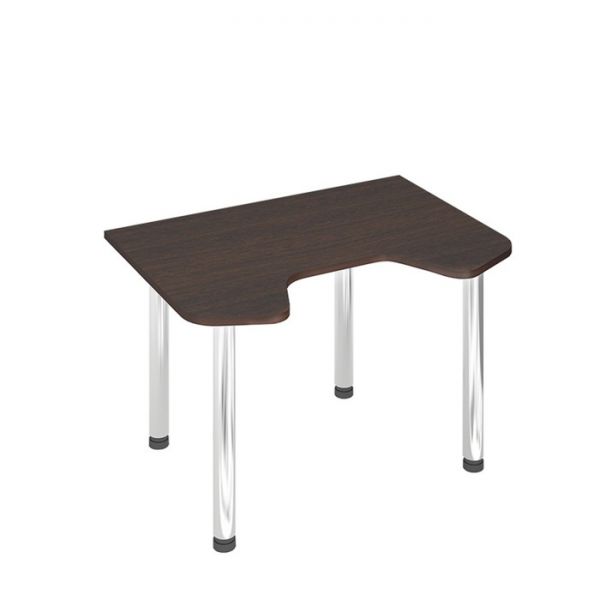 Стол СКЛ-Игр120МО, 1200 ? 900 ? 770 мм, цвет белый жемчуг