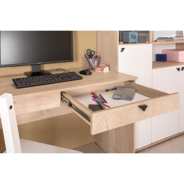 Стол компьютерный Бостон 12.69, 1152х572х760, Дуб элегантный