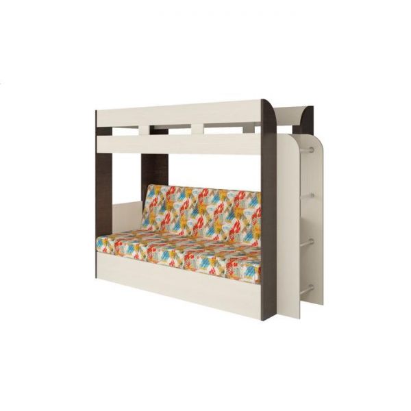 Кровать Карамель-75 1900х800  Сосна карелия/Венге магия