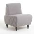 Кресло "Буно" велюр Vivaldi светло-серый