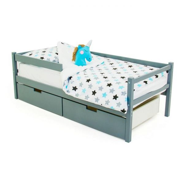 Детская кровать-тахта Svogen графит