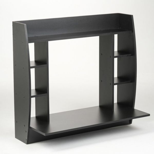 Стол письменный подвесной Сальвия, 1000х450х1047, Черный