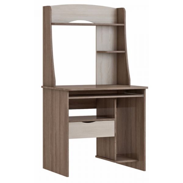 Стол компьютерный «Прайм 2», 800 ? 600 ? 1520 мм, цвет дуб крафт золотой / дуб сонома