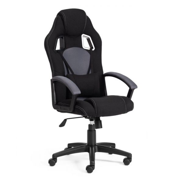 Кресло DRIVER ткань черный/серый 2603/12