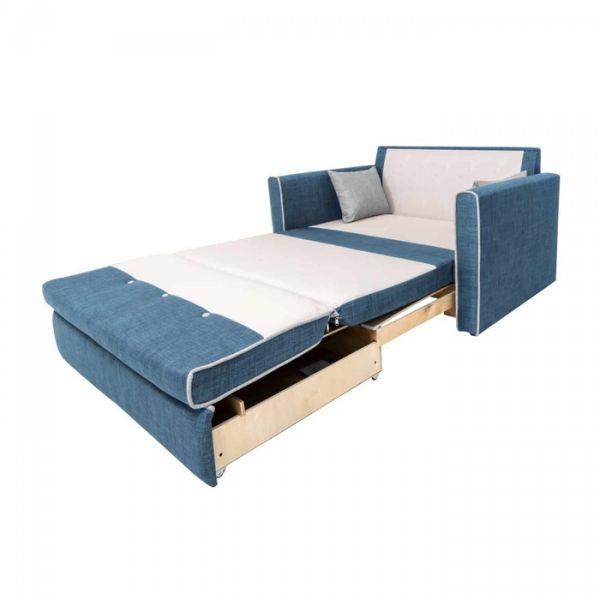 Диван прямой «Марк», механизм выкатной, цвет макро 157 / макро 281