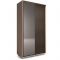Шкаф-купе Удачный 1 зеркало 1400х600х2300 Венге Темный