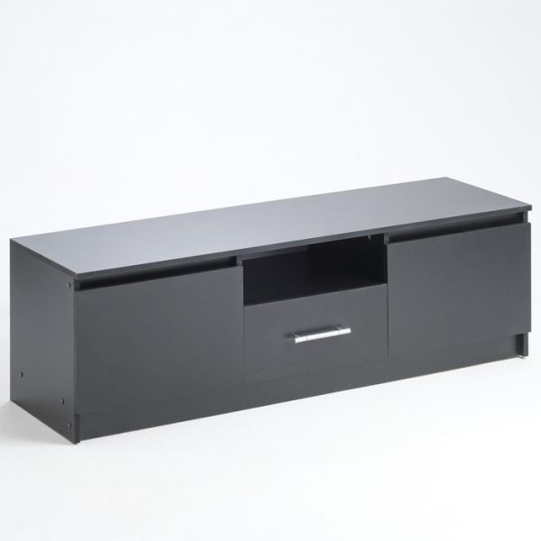 Тумба под ТВ Дели-1, 1400х420х440, Черный