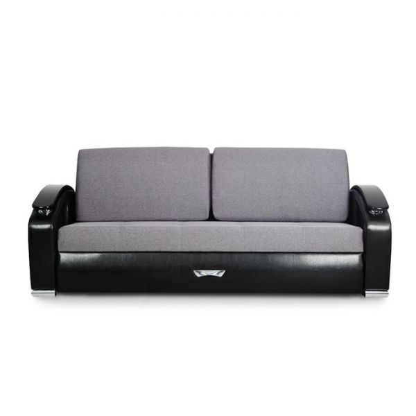 Диван прямой «Дубаи», ППУ, еврокнижка, цвет селфи 15 / астор 900