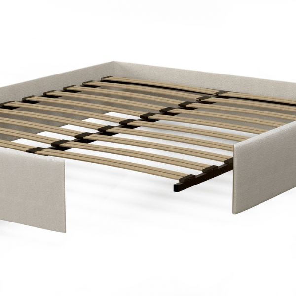 Кровать «Купол тысячелетия» без ПМ, 140 ? 200 см, ортопед. основание, цвет Star Velvet 16