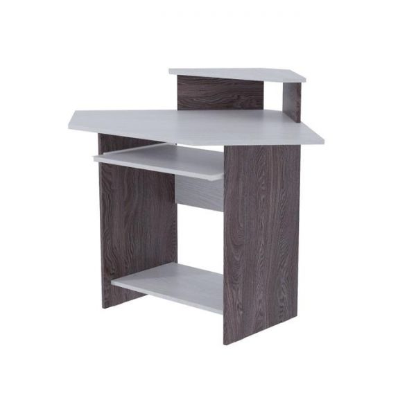 Стол компьютерный «СК 4», 1221 ? 871 ? 902 мм, ЛДСП, цвет венге / млечный дуб