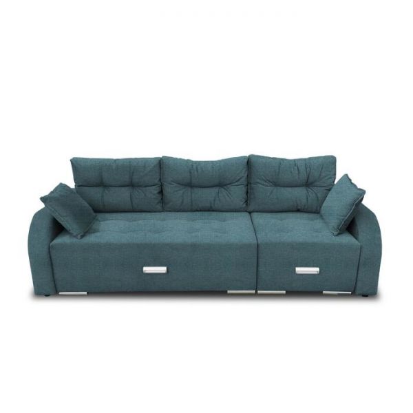 Диван трансформер «Милан», с выдвижным углом, пантограф, рогожка, цвет savana plus beige