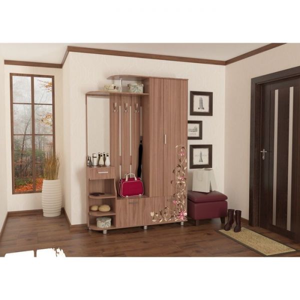 Прихожая универсальная Барселона-2 Дуб млечный