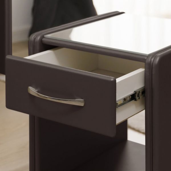 Тумба «Алеро», узкая, 1 ящик, 410 ? 430 ? 530 мм, цвет взбитые сливки