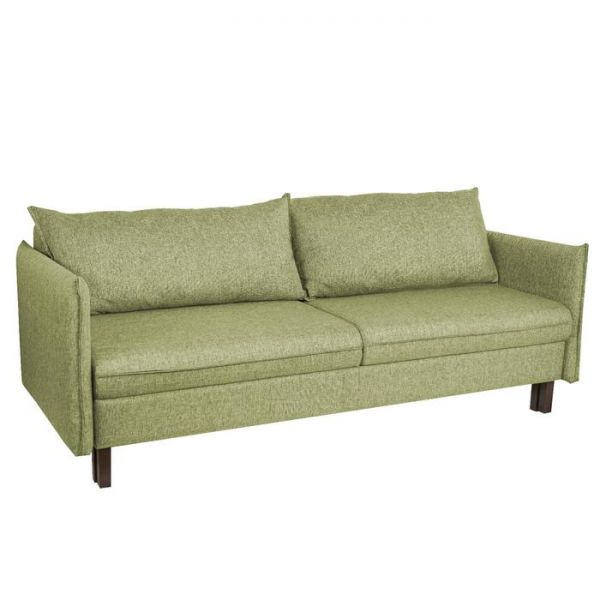 Диван "Матис" с подлокотниками, ткань рогожка AZURE